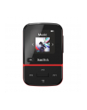 Sandisk CLIP SPORT GO MP3 Player 16GB, Red - nr 1