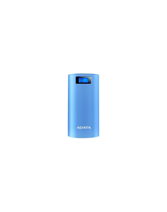 ADATA P20000D Power Bank, 20000mAh, LED flashlight, blue główny