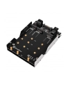 Silverstone SST-SDP12 3.5'' to 2x M.2 SATA and 1x M.2 NVMe SSD Mounting Adapter - nr 1