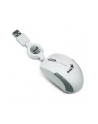 GENIUS Mysz do notebooka MicroTraveler 1200dpi USB White - nr 10