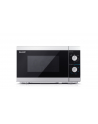 Kuchenka mikrofalowa SHARP YC-MG01E-S (800W; 20l; kolor srebrny) - nr 20