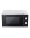 Kuchenka mikrofalowa SHARP YC-MS01E-S (800W; 20l; kolor srebrny) - nr 24