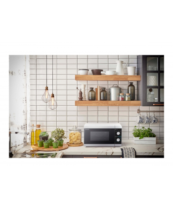 Kuchenka mikrofalowa SHARP YC-MS01E-S (800W; 20l; kolor srebrny)