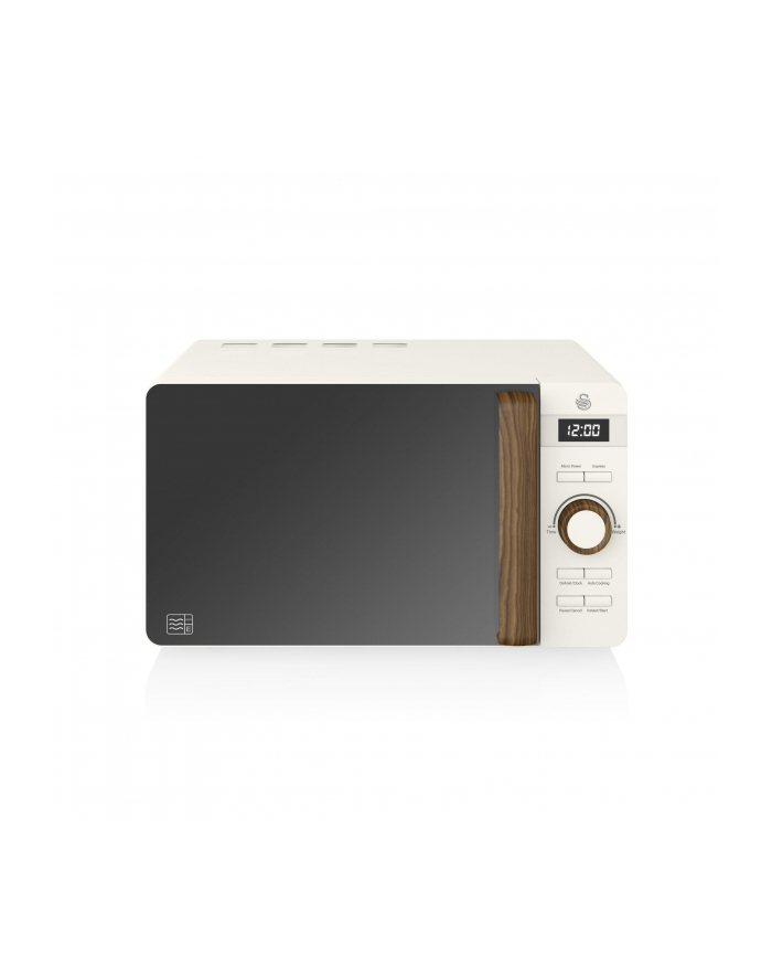 Kuchenka mikrofalowa Swan Nordic Digital Microwave SM22036WHTH (800W; 20l; kolor biały) główny