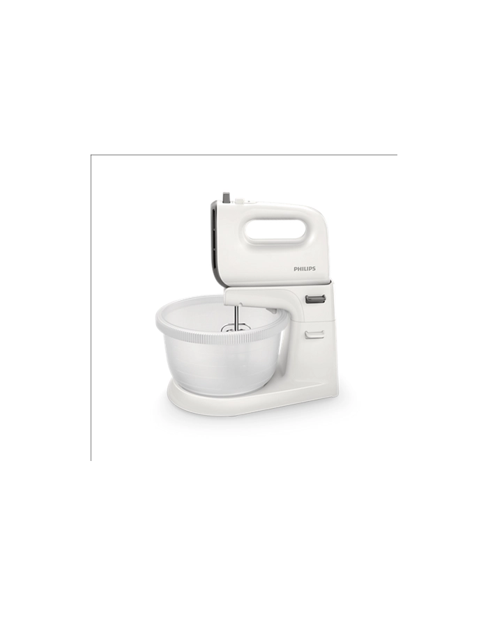 Mikser ręczny z misą Philips HR3745/00 (450W; kolor biały) główny