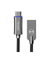 Kabel Mcdodo KNIGHT CA-2885 (USB - USB typu C ; 1 5m; kolor ciemnoszary  kolor czarny) - nr 10