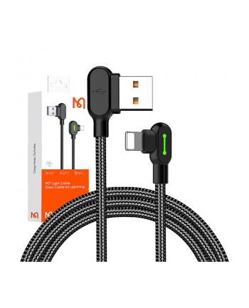 Kabel Mcdodo BUTTOM CA-4671 (USB - Lightning ; 1 2m; kolor czarny)