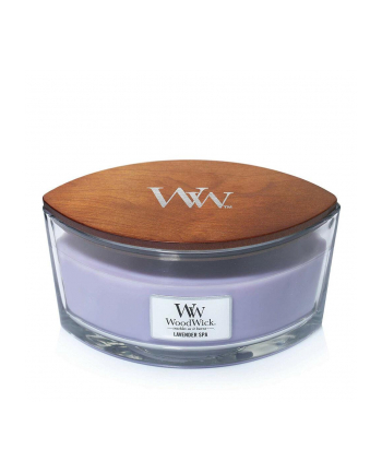 Świeca w szkle WoodWick Elipsa Lavender Spa 76492E (90mm x 120mm)