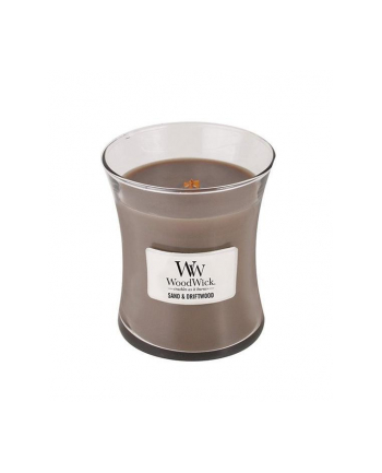 Świeca w szkle WoodWick średnia Sand & Driftwood 92378E (114mm x 98mm)