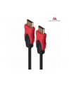 Kabel męski Maclean MCTV-707 (HDMI M - HDMI M; 3m; kolor czarno-czerwony  kolor czarny  kolor czerwony) - nr 7