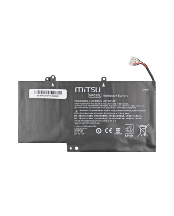 Baterie do laptopa MITSU BC/HP-X360 5BM271 (43 Wh; do laptopów HP)