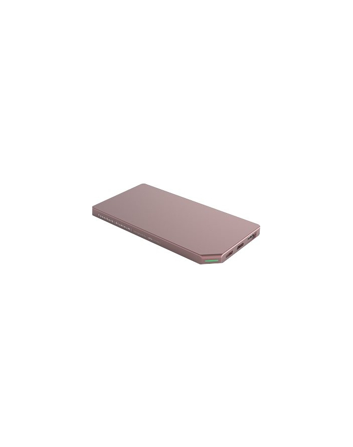 Power Bank allocacoc Slim Aluminium 10528PK/PWBK50 (5000mAh; Lightning  microUSB; kolor różowy) główny