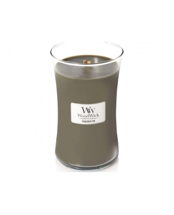 Świeca w szkle WoodWick duża Frasier Fir 93175E (180mm x 110mm)