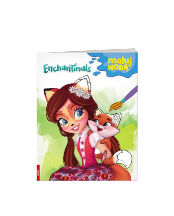 Książ. Enchantimals. Maluj wodą AMEET