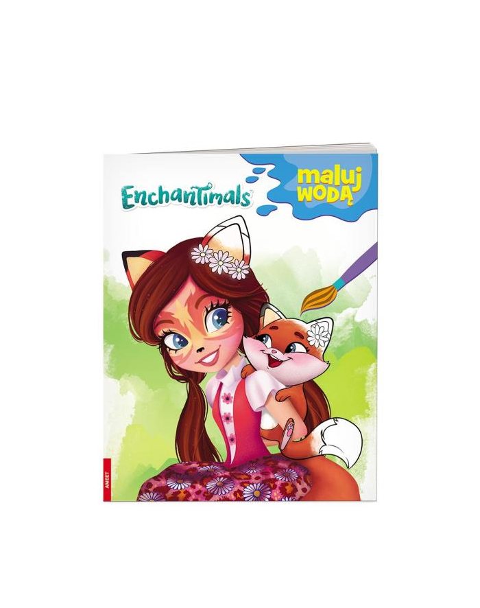 Książ. Enchantimals. Maluj wodą AMEET główny