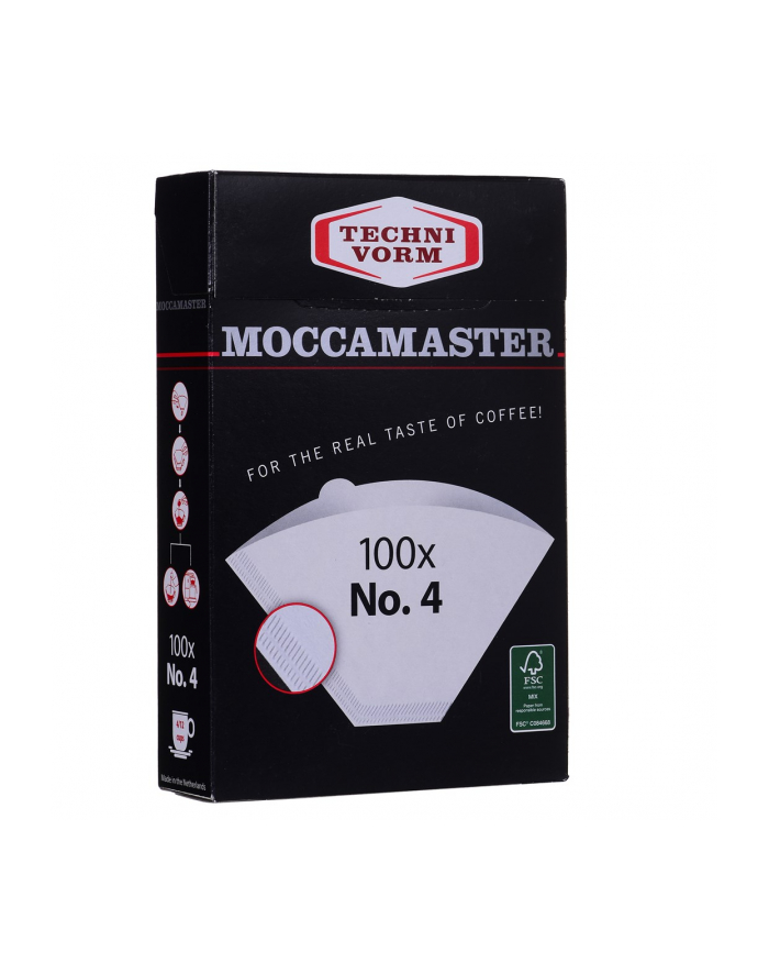 Zestaw filtrów do ekspresów MOCCAMASTER Nr 4 główny