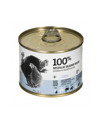 Puszka 3coty kurczak/indyk Turkey + Chicken Complete Cat Wet Food 180g