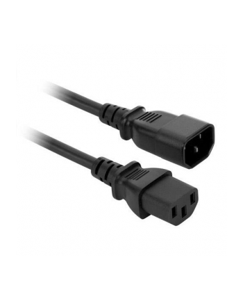 Kabel Akyga AK-PC-11A (IEC C14 M - IEC C13 M; 5m; kolor czarny)