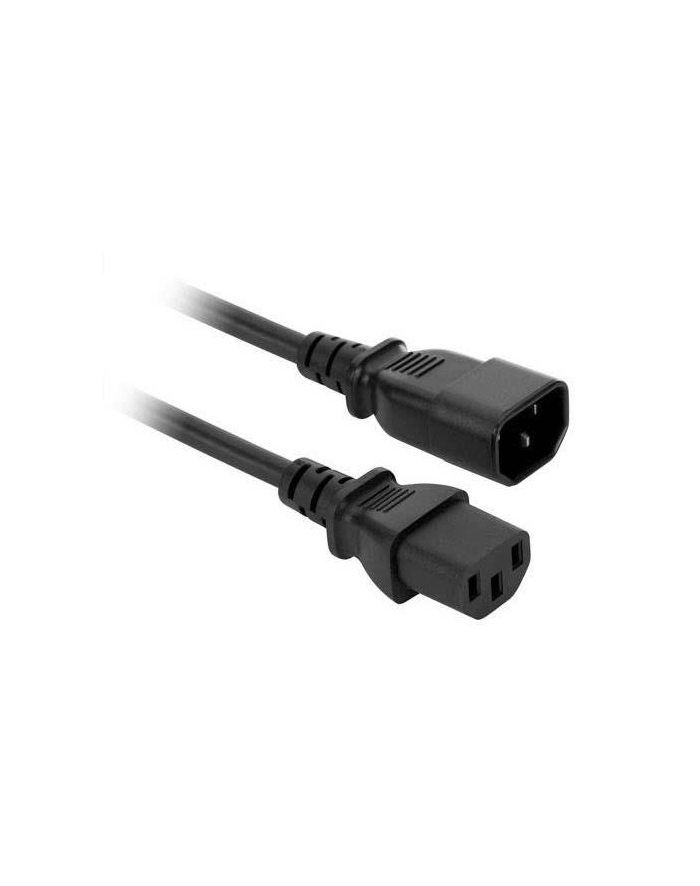 Kabel Akyga AK-PC-11A (IEC C14 M - IEC C13 M; 5m; kolor czarny) główny