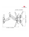 Uchwyt ścienny do telewizora Maclean MC-784 (Obrotowy  ścienne  Uchylny; 32  - 55 ; max 20kg) - nr 7