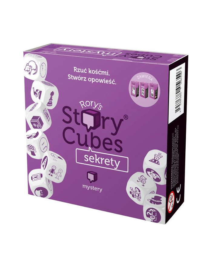 Gra Story Cubes : Sekrety REBEL główny