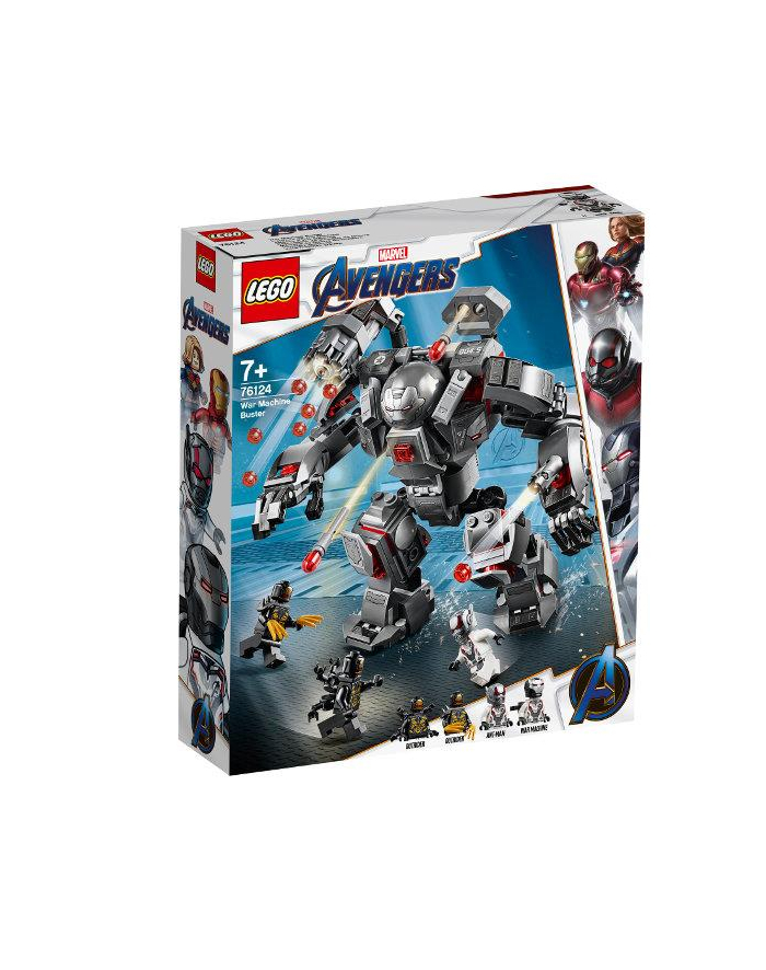 LEGO 76124 SUPER HEROES Pogromca War Machine p6 główny