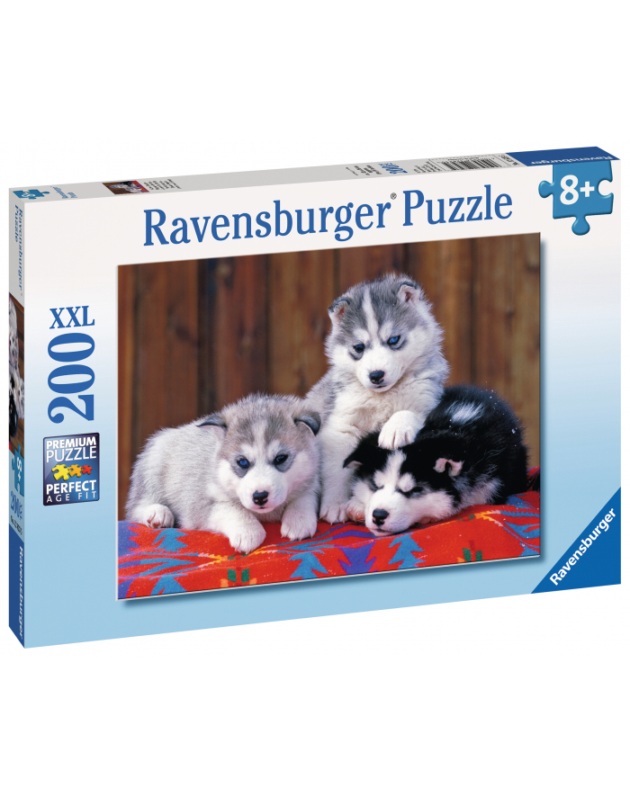ravensburger Puzzle 200el XXL Szczenięta Husky 128235 główny