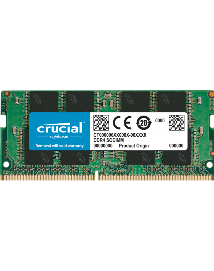 crucial Pamięć SODIMM DDR4 16GB/3200 CL22 DR x8 260pin główny