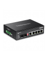 trendnet Przełącznik TI-G62 5-Port 1GB+1Port 1GB SFP Przemysłowy Niezarządzalny DIN Rail - nr 35