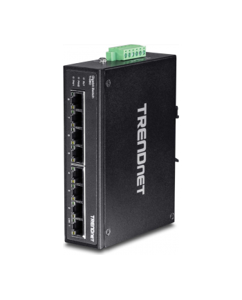 trendnet Przełącznik TI-G80 8-Port 1GB Przemysłowy Niezarządzalny DIN Rail