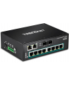 trendnet Przełącznik TI-PG102 8-Port 1GB PoE Plus+2Port 1GB SFP Przemysłowy DIN Rail - nr 10