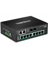 trendnet Przełącznik TI-PG102 8-Port 1GB PoE Plus+2Port 1GB SFP Przemysłowy DIN Rail - nr 15