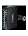 trendnet Przełącznik TI-PG102 8-Port 1GB PoE Plus+2Port 1GB SFP Przemysłowy DIN Rail - nr 21