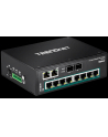 trendnet Przełącznik TI-PG102 8-Port 1GB PoE Plus+2Port 1GB SFP Przemysłowy DIN Rail - nr 24