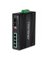 trendnet Przełącznik TI-PG62B 4-Port 1GB PoE Plus+2Port 1GB SFP Przemysłowy Niezarządzalny DIN Rail - nr 12