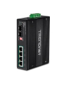 trendnet Przełącznik TI-PG62B 4-Port 1GB PoE Plus+2Port 1GB SFP Przemysłowy Niezarządzalny DIN Rail - nr 18