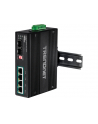 trendnet Przełącznik TI-PG62B 4-Port 1GB PoE Plus+2Port 1GB SFP Przemysłowy Niezarządzalny DIN Rail - nr 24