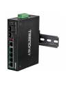 trendnet Przełącznik TI-PG62 4-Port 1GB PoE Plus+1Port 1GB SFP+1Port SFP Przemysłowy Niezarządzalny - nr 13