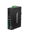 trendnet Przełącznik TI-PG62 4-Port 1GB PoE Plus+1Port 1GB SFP+1Port SFP Przemysłowy Niezarządzalny - nr 23