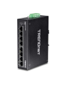 trendnet Przełącznik TI-PG80 8-Port 1GB PoE Plus Przemysłowy Niezarządzalny DIN Rail - nr 14