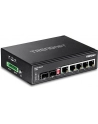 trendnet Przełącznik TI-G62 5-Port 1GB+1Port 1GB SFP Przemysłowy Niezarządzalny DIN Rail - nr 29