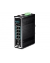 trendnet Przełącznik TI-PG1284I 8-Port 1GB PoE Plus+4Port 1GB SFP Przemysłowy Zarządzalny DIN Rail - nr 1