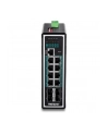 trendnet Przełącznik TI-PG1284I 8-Port 1GB PoE Plus+4Port 1GB SFP Przemysłowy Zarządzalny DIN Rail - nr 4