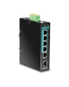 trendnet Przełącznik TI-PG541 4-Port 1GB PoE Plus+1Port 1GB+1Port 1GB SFP Przemysłowy Niezarządzalny - nr 48