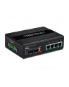 trendnet Przełącznik TI-PG62B 4-Port 1GB PoE Plus+2Port 1GB SFP Przemysłowy Niezarządzalny DIN Rail - nr 16