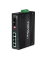 trendnet Przełącznik TI-PG62B 4-Port 1GB PoE Plus+2Port 1GB SFP Przemysłowy Niezarządzalny DIN Rail - nr 30