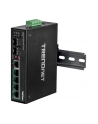 trendnet Przełącznik TI-PG62 4-Port 1GB PoE Plus+1Port 1GB SFP+1Port SFP Przemysłowy Niezarządzalny - nr 12