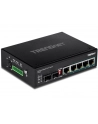 trendnet Przełącznik TI-PG62 4-Port 1GB PoE Plus+1Port 1GB SFP+1Port SFP Przemysłowy Niezarządzalny - nr 26