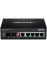 trendnet Przełącznik TI-PG62 4-Port 1GB PoE Plus+1Port 1GB SFP+1Port SFP Przemysłowy Niezarządzalny - nr 27