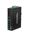 trendnet Przełącznik TI-PG62 4-Port 1GB PoE Plus+1Port 1GB SFP+1Port SFP Przemysłowy Niezarządzalny - nr 34